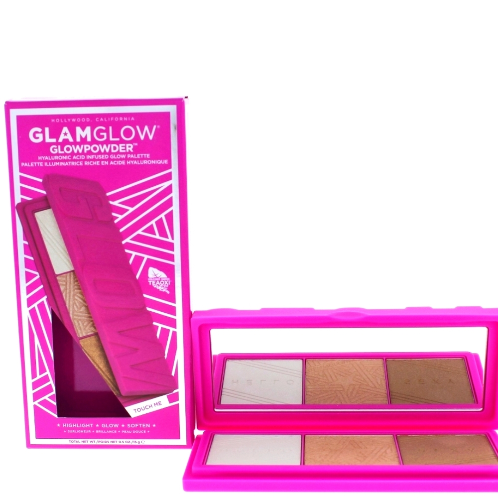 GLAMGLOW GlowPowder Hyaluronic Highlighter palette